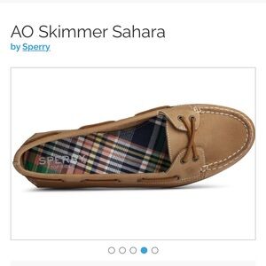 Sperry Tan Leather Loafers